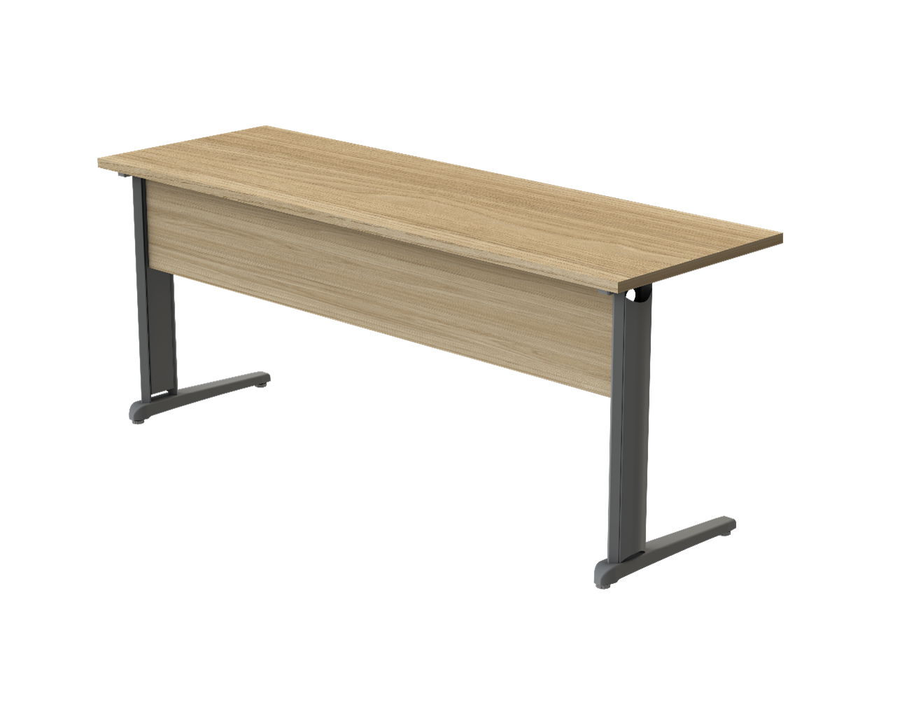 Mesa Reta Pé de Aço